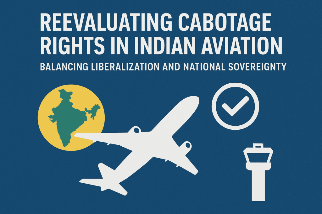 Re-evaluating Cabotage Rights in Indian Aviation: Balancing Liberalization and National Sovereignty