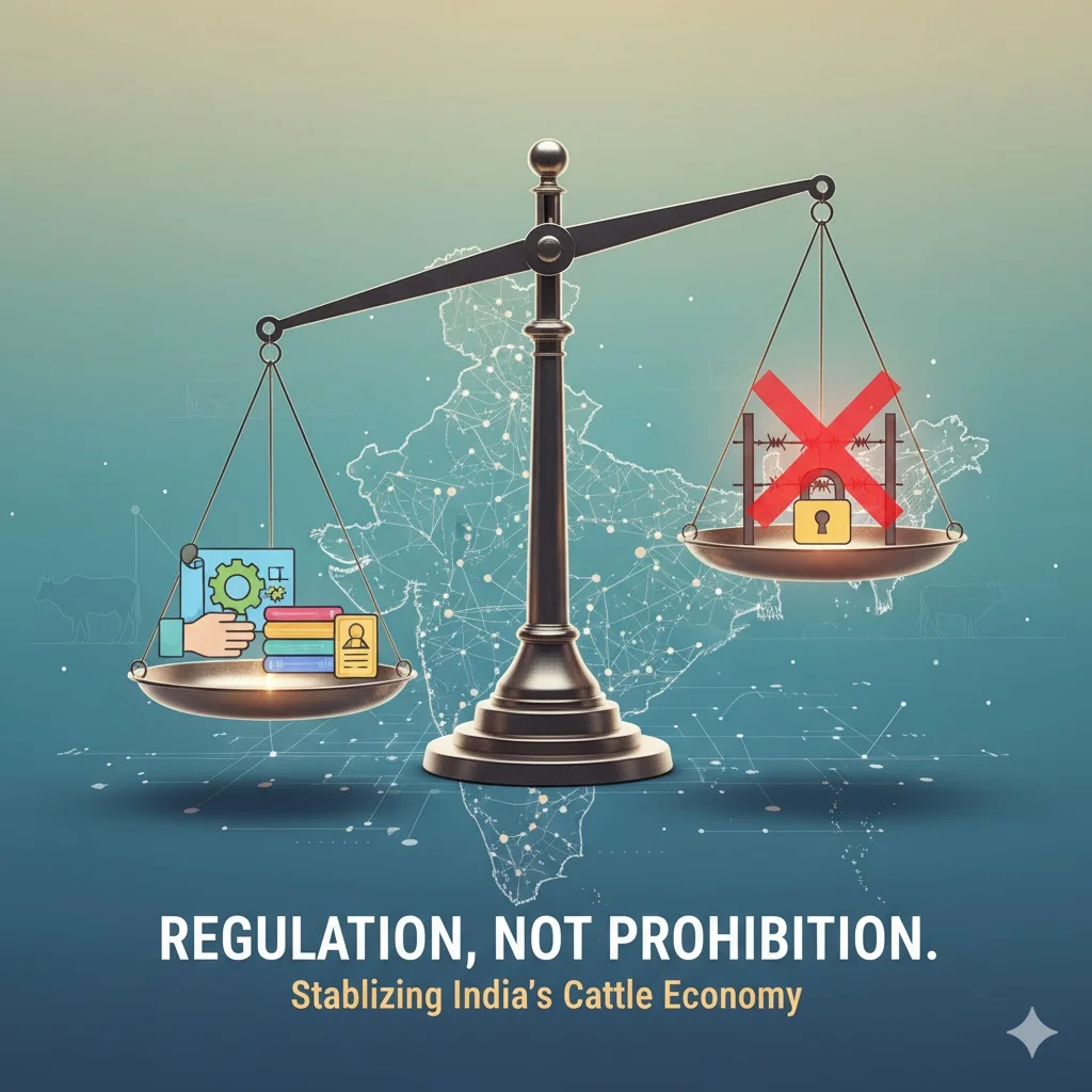 Regulation, Not Prohibition: Stabilizing India’s Cattle Economy Regulation, Not Prohibition: Stabilizing India's Cattle Economy