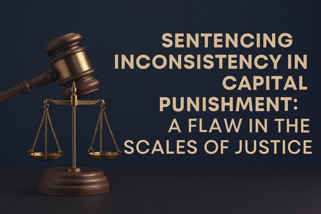 Sentencing Inconsistency in Capital Punishment – A Flaw in the Scales of Justice Sentencing Inconsistency in Capital Punishment