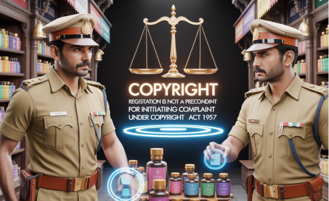 Copyright Registration Is Not A Precondition For Initiating Criminal Complaint Under Copyright Act Copyright Registration Is Not A Precondition For Initiating Criminal Complaint Under Copyright Act