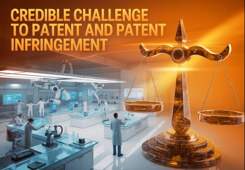 Credible Challenge to Patent and Patent Infringement Credible Challenge to Patent and Patent Infringement