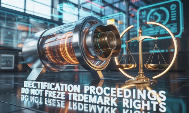 Rectification Proceedings Do Not Freeze Trademark Rights Rectification Proceedings Do Not Freeze Trademark Rights