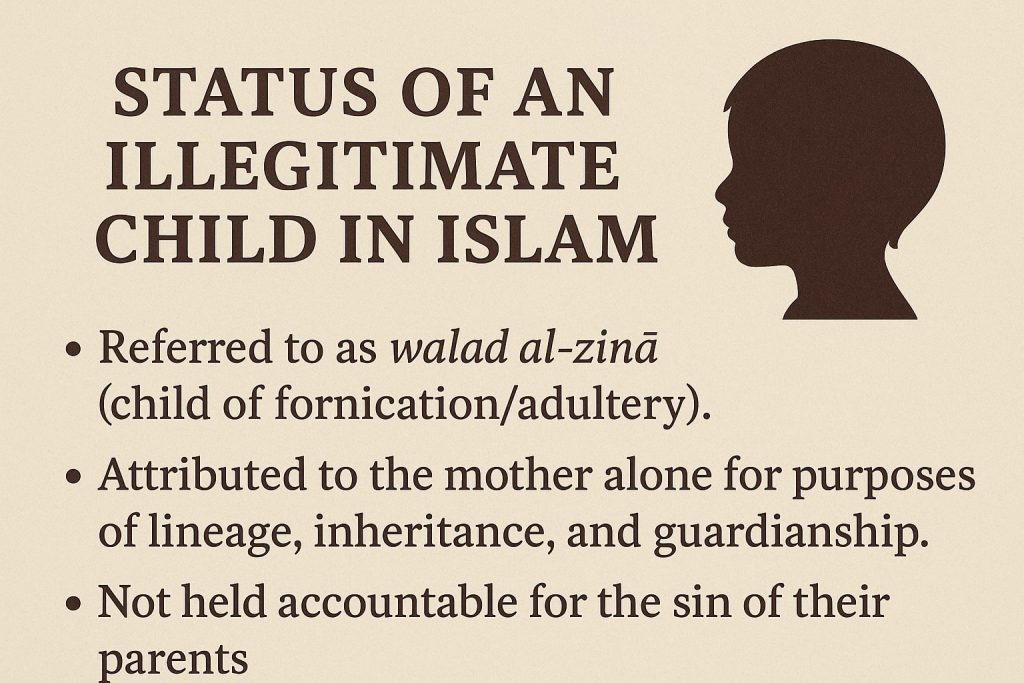 Status of an Illegitimate Child in Islam