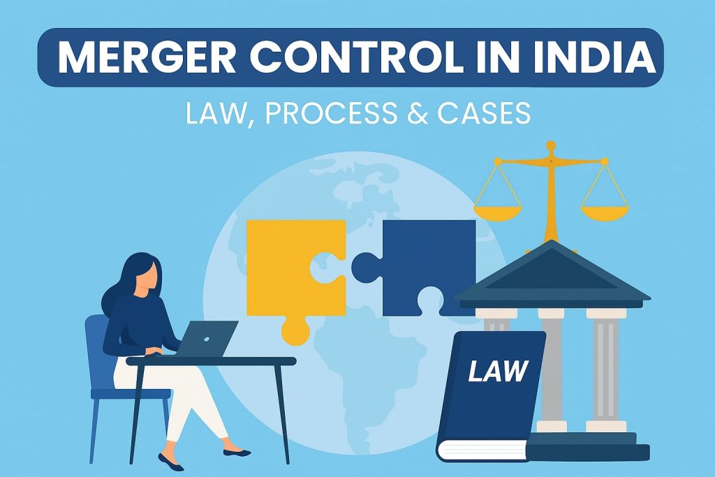 Merger Control in India: Law, Process & Cases Merger Control in India: Law, Process & Cases