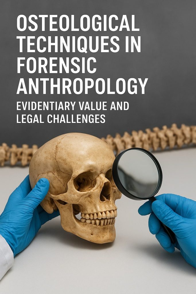 Osteological Techniques in Forensic Anthropology