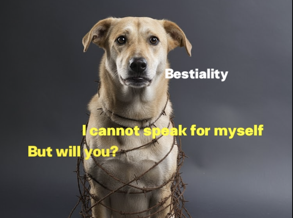 The Case for a Missing Law on Bestiality The Case for a Missing Law on Bestiality