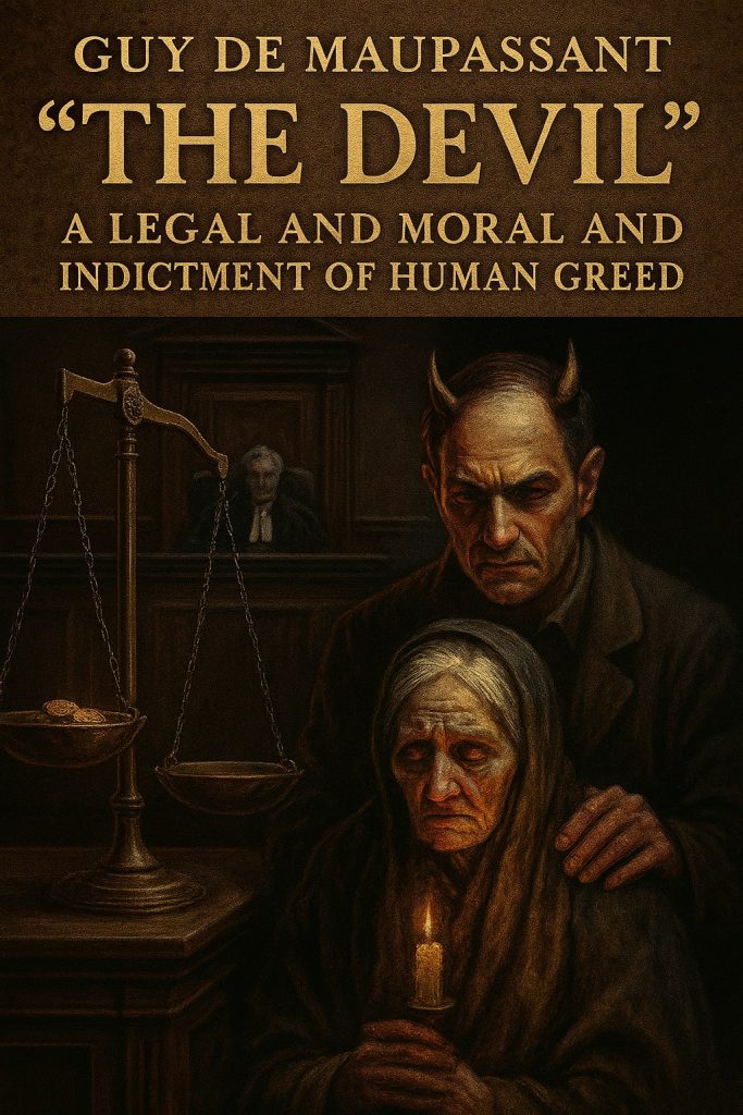 ‘The Devil’ by Guy de Maupassant: A Legal and Moral Indictment of Human Greed 'The Devil' by Guy de Maupassant: A Legal and Moral Indictment of Human Greed