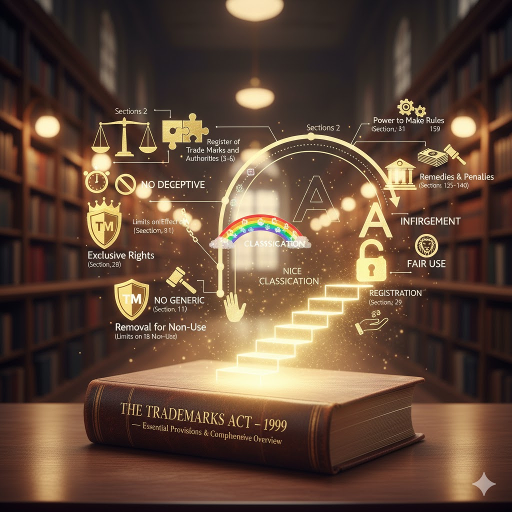The Trademarks Act, 1999: Essential Provisions and Comprehensive Overview The Trademarks Act, 1999
