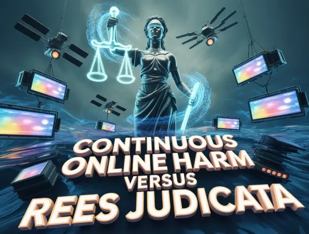 Continuous Online Harm versus Res Judicata Continuous Online Harm versus Res Judicata