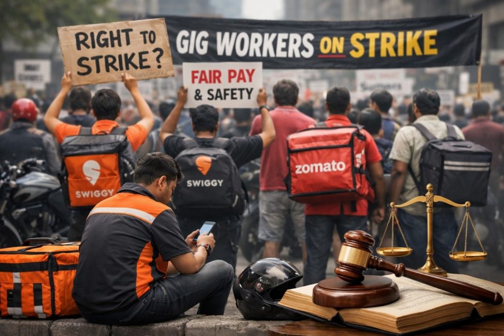 New Year, New Protests: Can Gig Workers Legally Go on Strike in India? New Year, New Protests