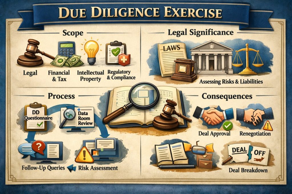 Due Diligence Exercise: Scope, Process, Legal Significance, and Consequences