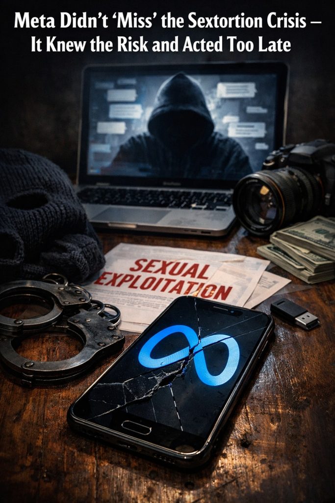 Meta Didn’t Miss the Sextortion Crisis