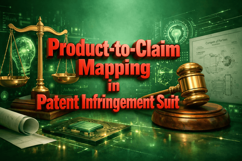 Claim to Product mapping in Patent Infringement Suit