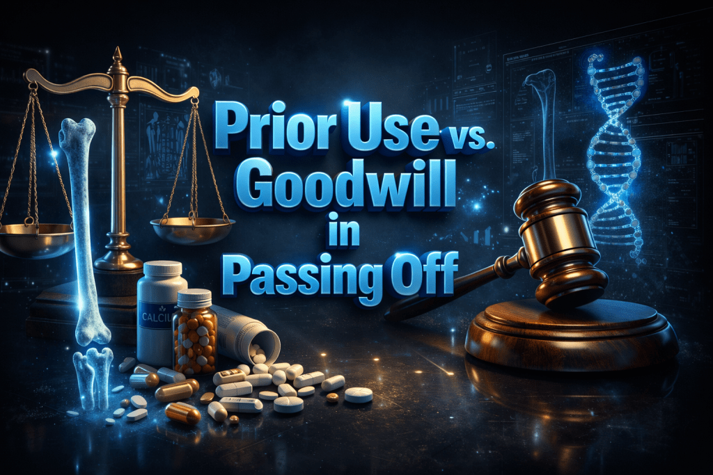 Prior Use Versus Goodwill in Passing Of