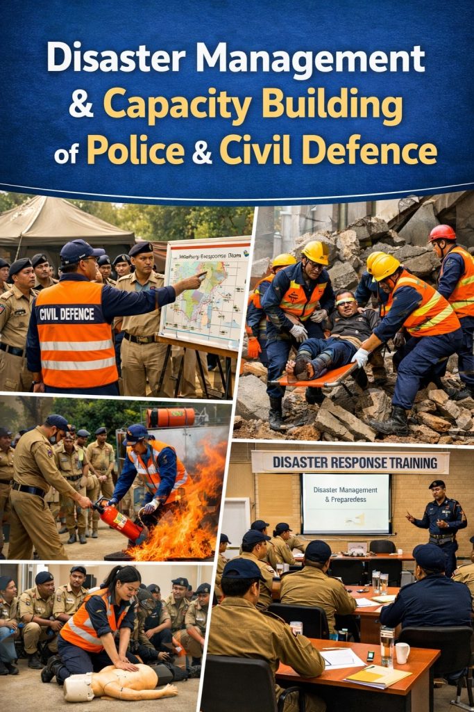 Disaster Management & Capacity Building of Police & Civil Defence