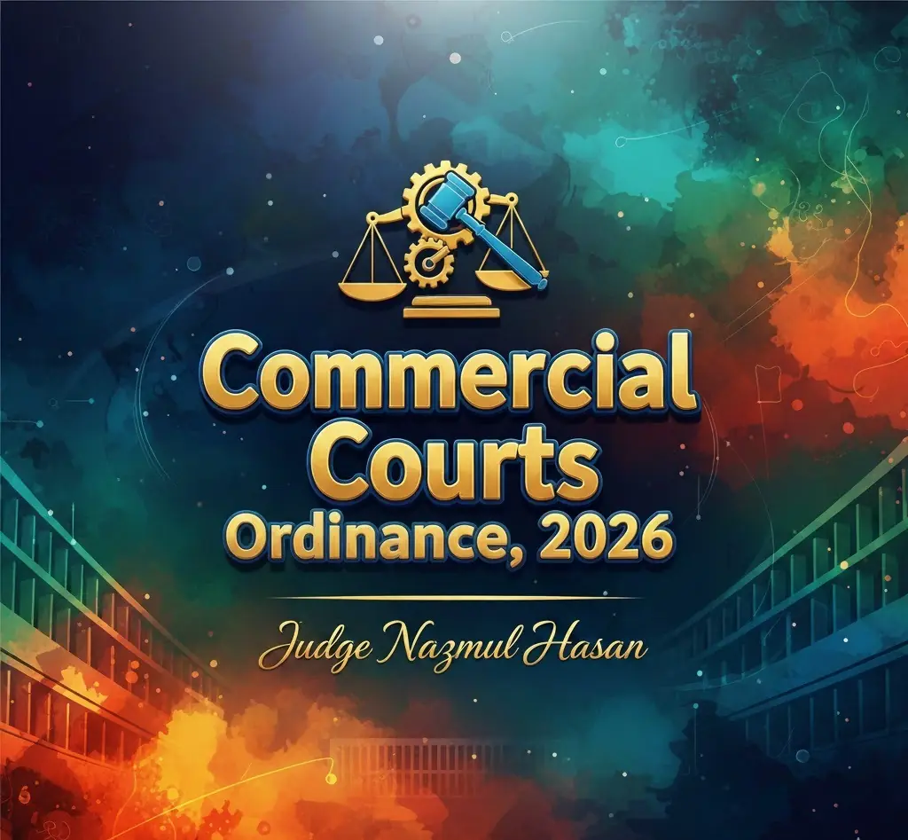Professional Jurisprudential Evaluation of the Commercial Court Ordinance 2026: A Paradigm Shift in Bangladesh’s International Trade and Commercial Legal Infrastructure Professional Jurisprudential Evaluation of the Commercial Court Ordinance 2026