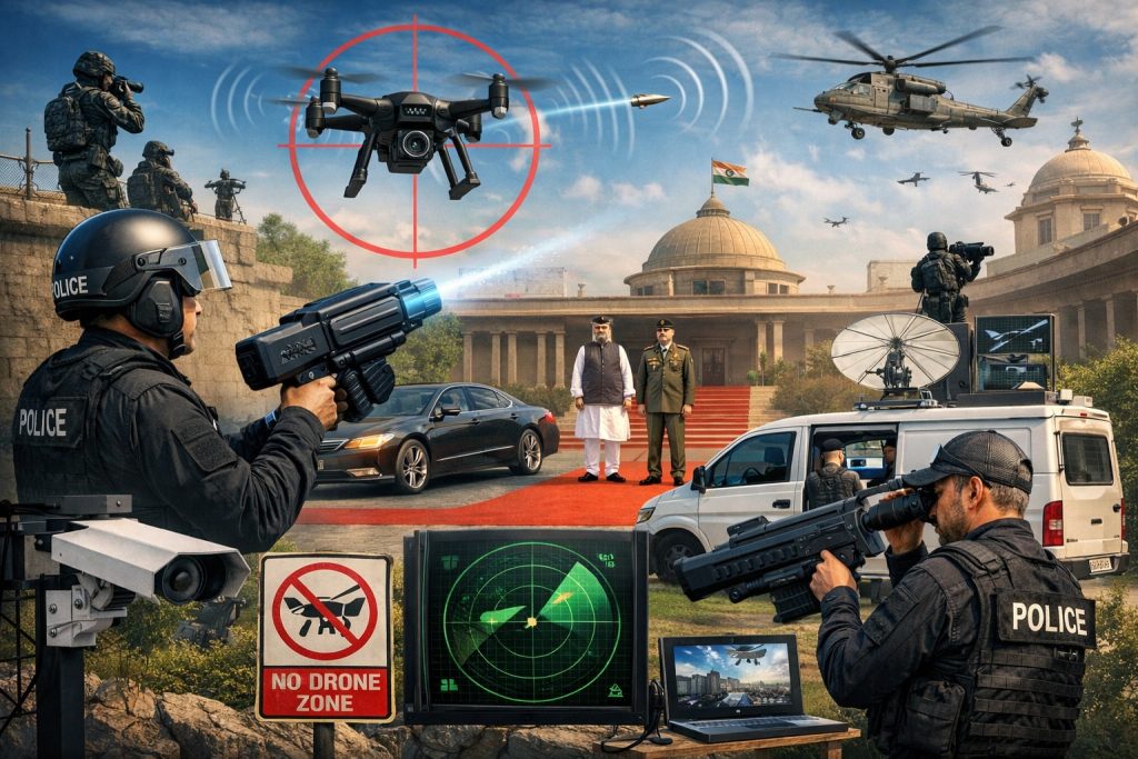 Prevention of Drone Entry in VVIP Visit Areas Prevention of Drone Entry in VVIP Visit Areas