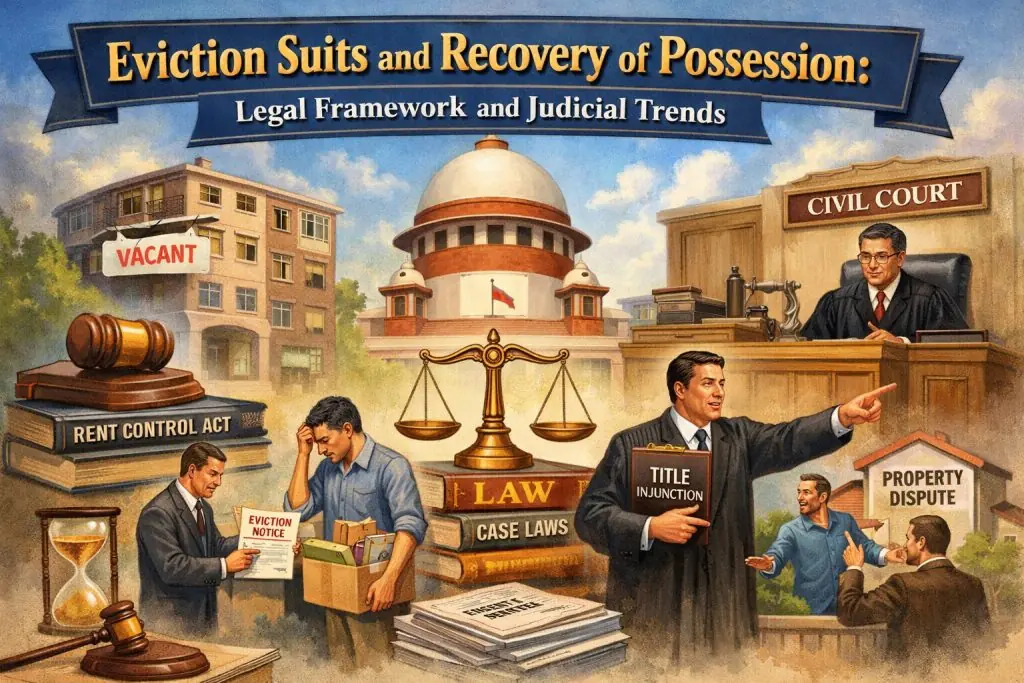 Eviction Suits and Recovery of Possession: Legal Framework and Judicial Trends