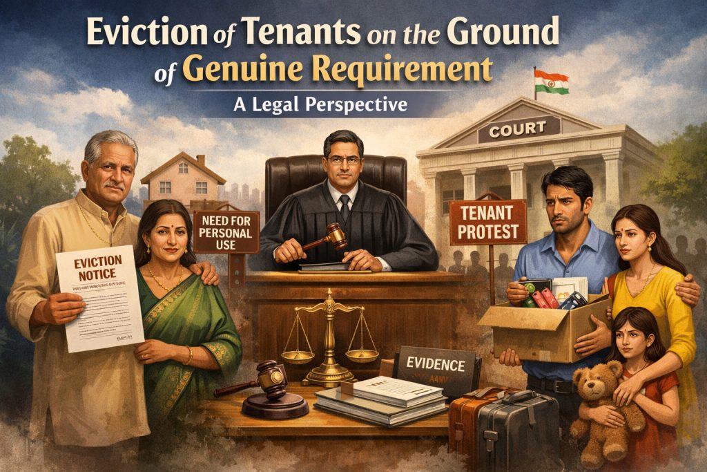 Eviction of Tenants on the Ground of Genuine Requirement