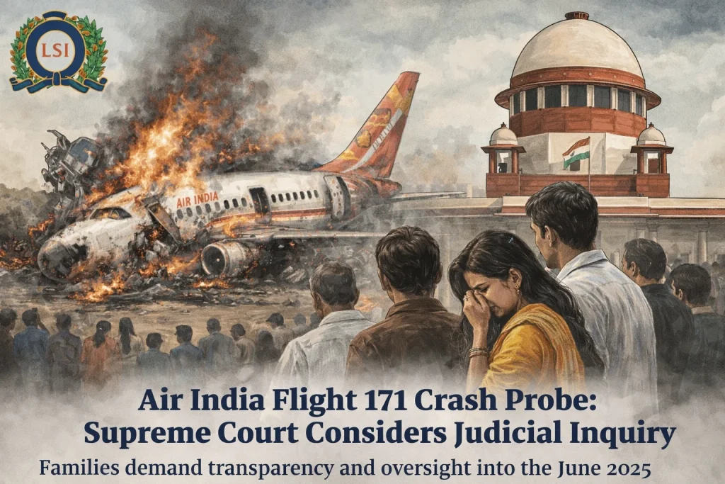 Air India Flight 171 Crash Probe: Supreme Court Considers Judicially Monitored Investigation