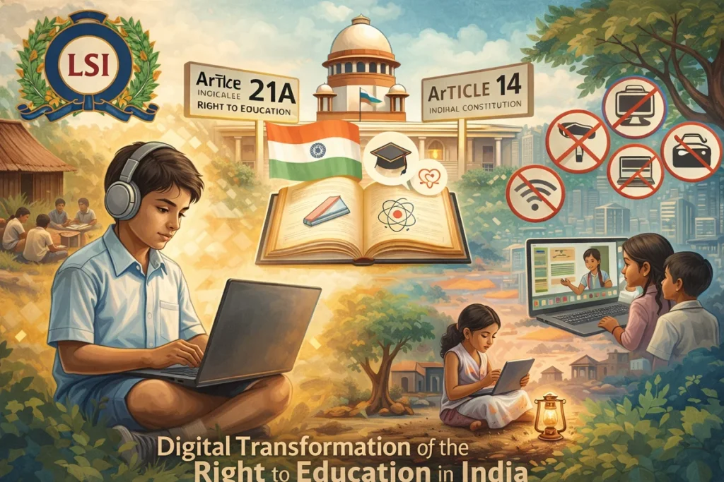Right To Education And Digital Divide