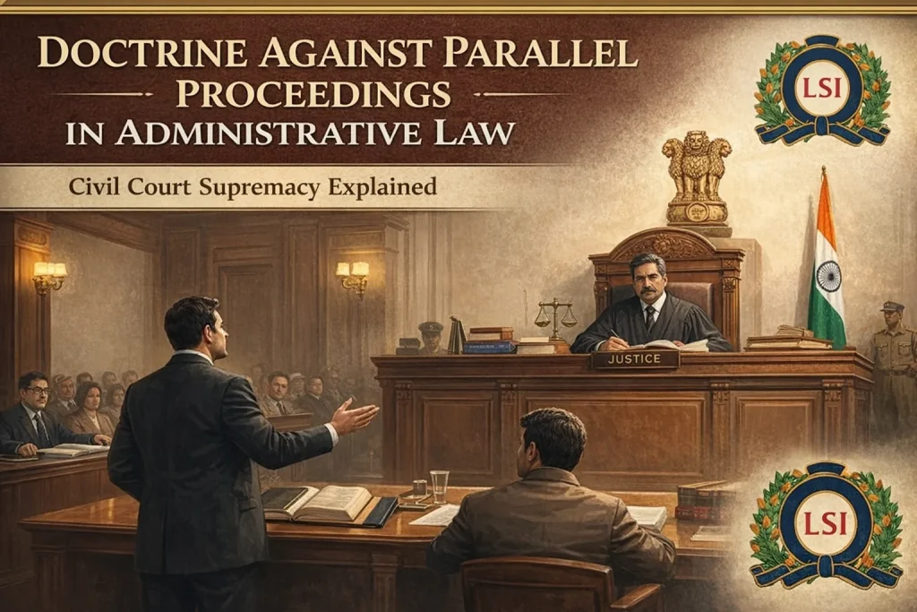 Revenue Authorities Must Refrain from Parallel Proceedings When Civil Court is Seized of the Matter