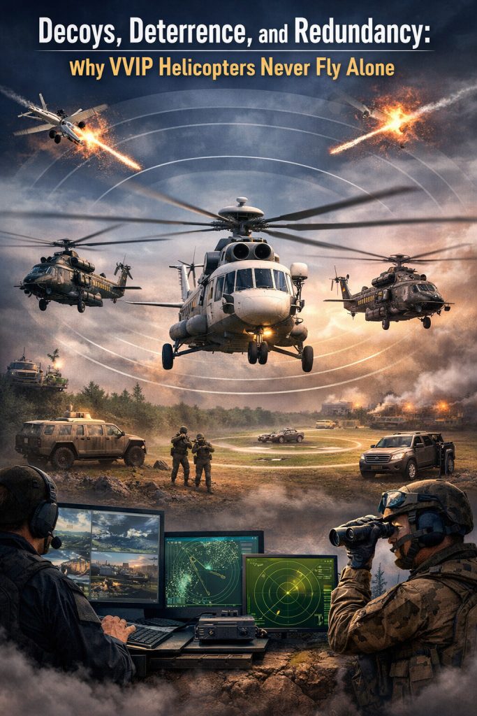 Why VVIP Helicopters Never Fly Alone