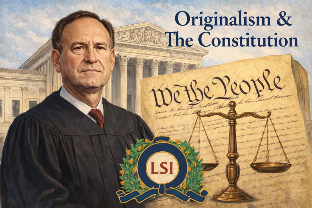 Constitutional Restoration in an Age of Conflict: Justice Samuel Alito on Originalism, Liberty, and the Supreme Court Justice Samuel Alito on Originalism, Liberty, and the Supreme Court