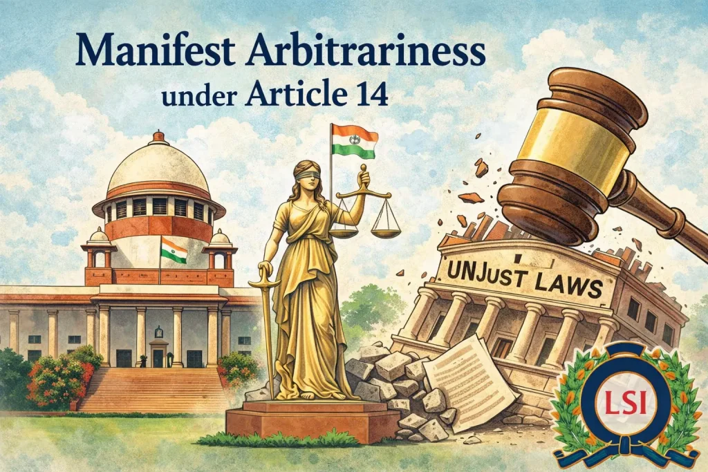 The Grammar of Arbitrariness: Re-reading Manifest Arbitrariness under Article 14 as a Juridical Aesthetic