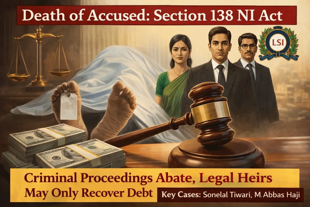 Impact of Death on Proceedings under Section 138 of the Negotiable Instruments Act, 1881