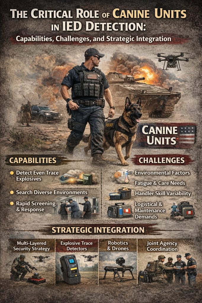 Role of Canine Units in IED Detection