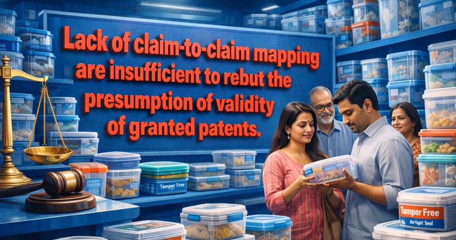Lack Of Claim-To-Claim Mapping Are Insufficient To Rebut The Presumption Of Validity Of Granted Patents Lack Of Claim-To-Claim Mapping Are Insufficient To Rebut The Presumption Of Validity Of Granted Patents