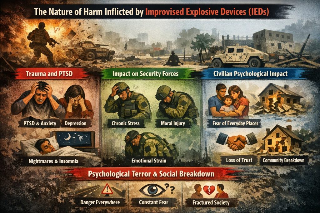 The Nature of Harm Inflicted by Improvised Explosive Devices (IEDs) The Nature of Harm Inflicted by Improvised Explosive Devices (IEDs)