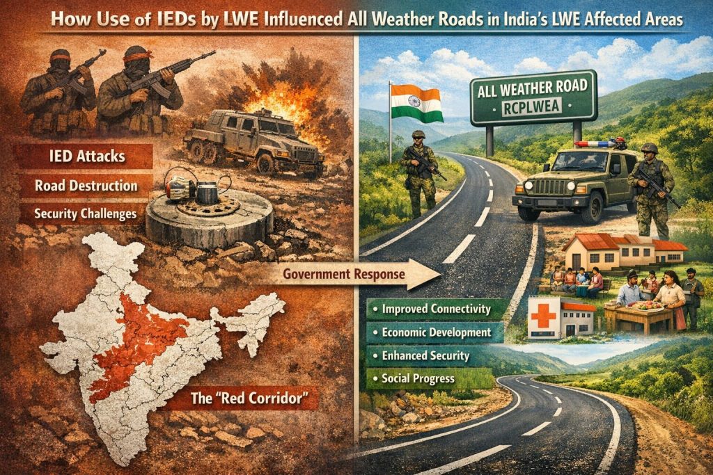How Use of IEDs by LWE Influenced All-Weather Roads in India’s LWE-Affected Areas How Use of IEDs by LWE Influenced All-Weather Roads in India’s LWE-Affected Areas