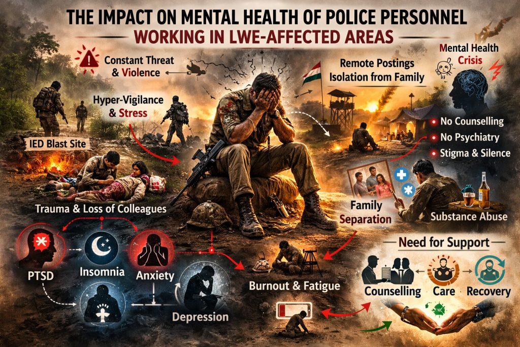 The Impact on Mental Health of Police Personnel Working in LWE-Affected Areas The Impact on Mental Health of Police Personnel Working in LWE-Affected Areas