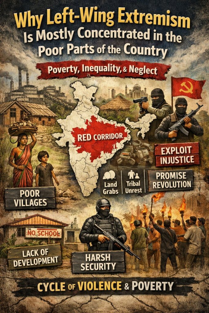 Why Left-Wing Extremism Is Mostly Concentrated in the Poor Parts of the Country Why Left-Wing Extremism Is Mostly Concentrated in the Poor Parts of the Country