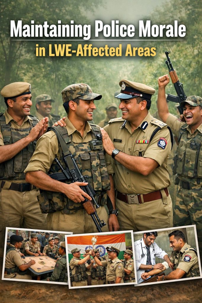 Maintaining Police Morale in LWE-Affected Areas