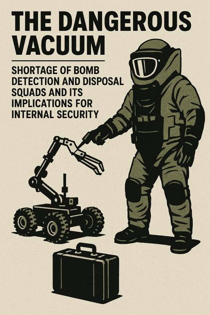 Shortage of Bomb Detection and Disposal Squads and Its Implications for Internal Security