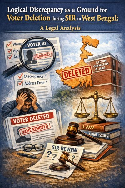 Logical Discrepancy as a Ground for Voter Deletion during SIR in West ...
