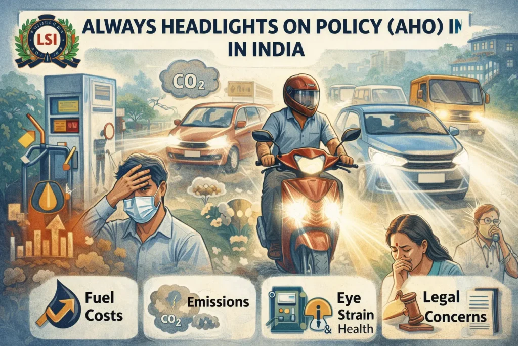 Reform Impact of Always Headlight On (AHO) Policy: Fuel, Environmental, Economic, Health and Behavioural Concerns Reform Impact of Always Headlight On (AHO) Policy