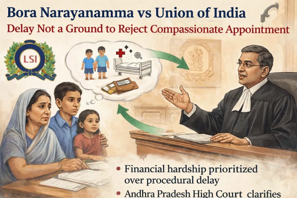 Delay Cannot Be the Sole Ground: The Evolving Law on Compassionate Appointments