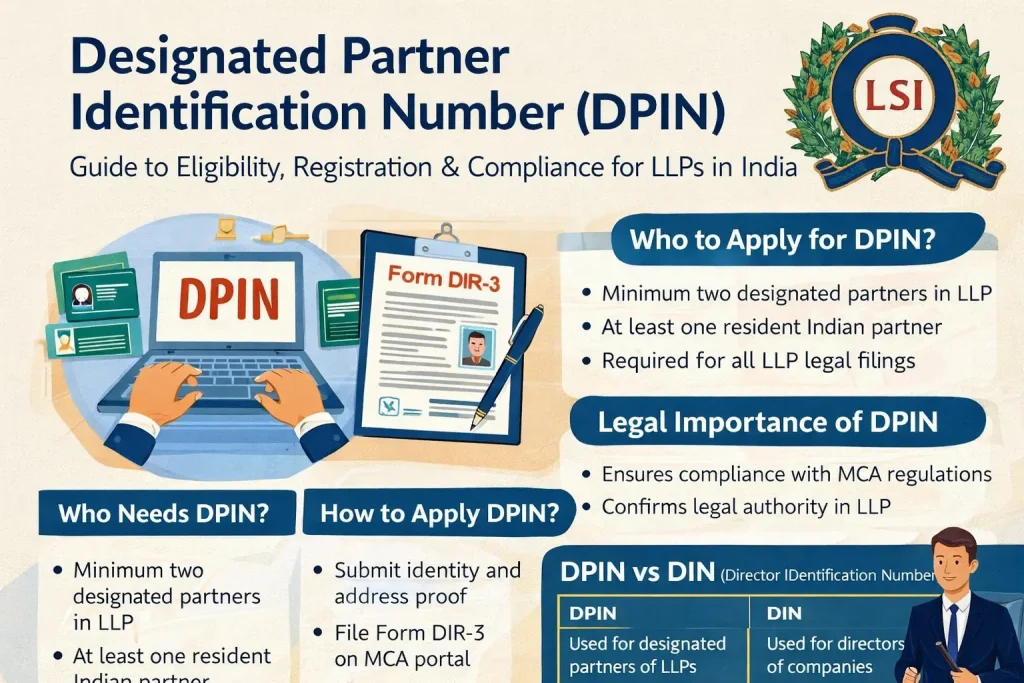 Designated partner identification number (DPIN) Designated partner identification number (DPIN)