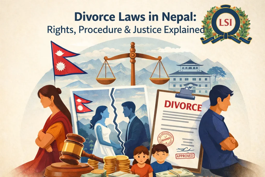 Divorce Law in Nepal Explained (2026): Grounds, Procedure, Property & Child Custody Divorce Law in Nepal Explained (2026): Grounds, Procedure, Property & Child Custody