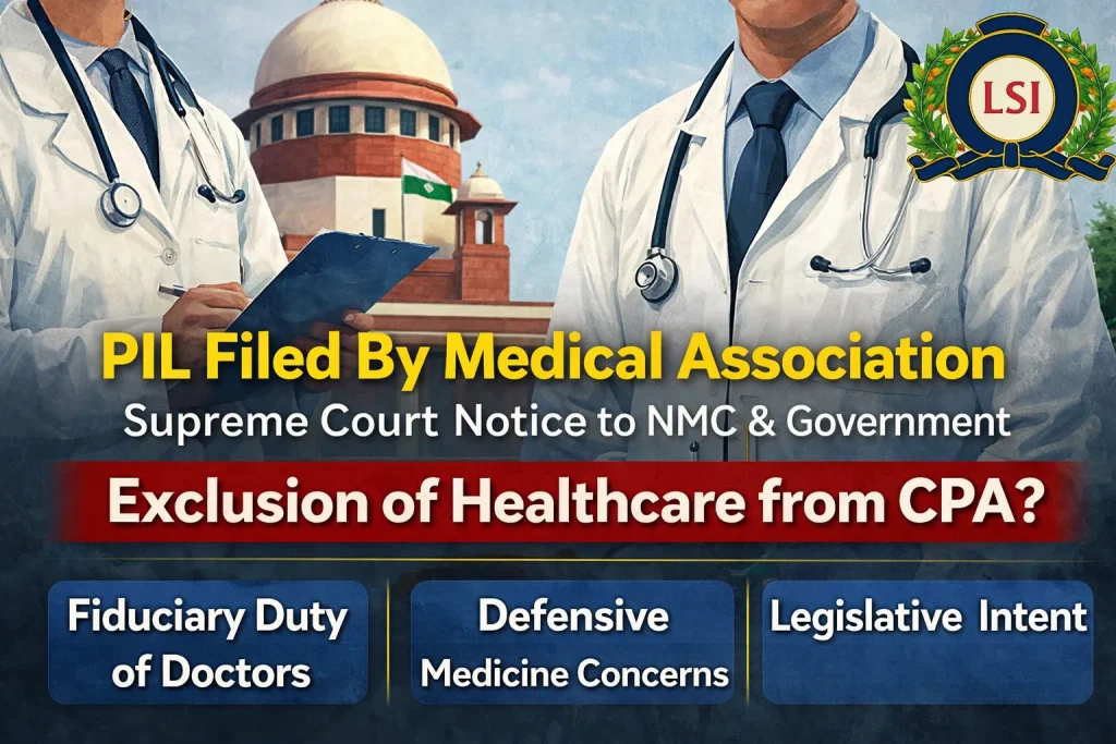 Health Care Services to be Ousted from the Consumer Protection Act 2019: the Grounds and the Arguments Health Care Services to be Ousted from the Consumer Protection Act 2019