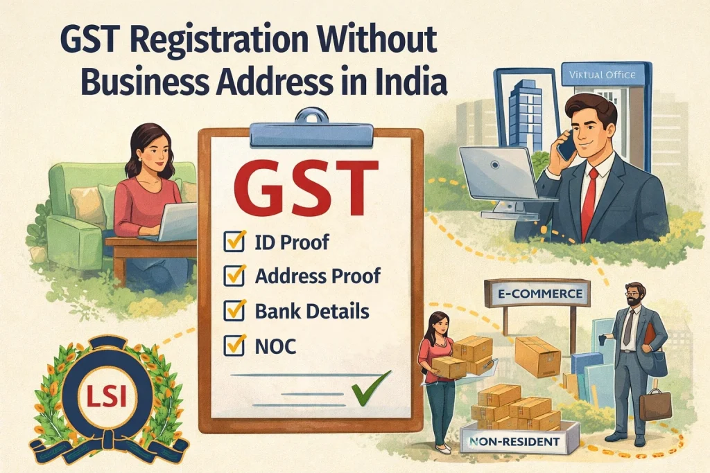 GST Registration Without Business Address – Is It Possible