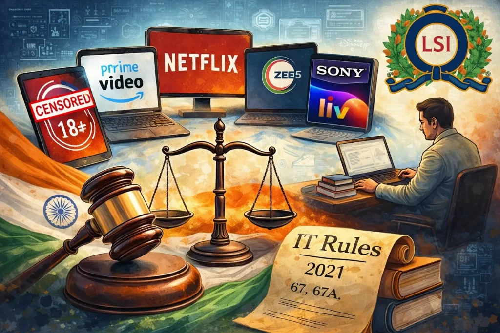 Freedom to Stream? OTT Platforms and the Constitutional Debate on Censorship in India Freedom to Stream? OTT Platforms and the Constitutional Debate on Censorship in India