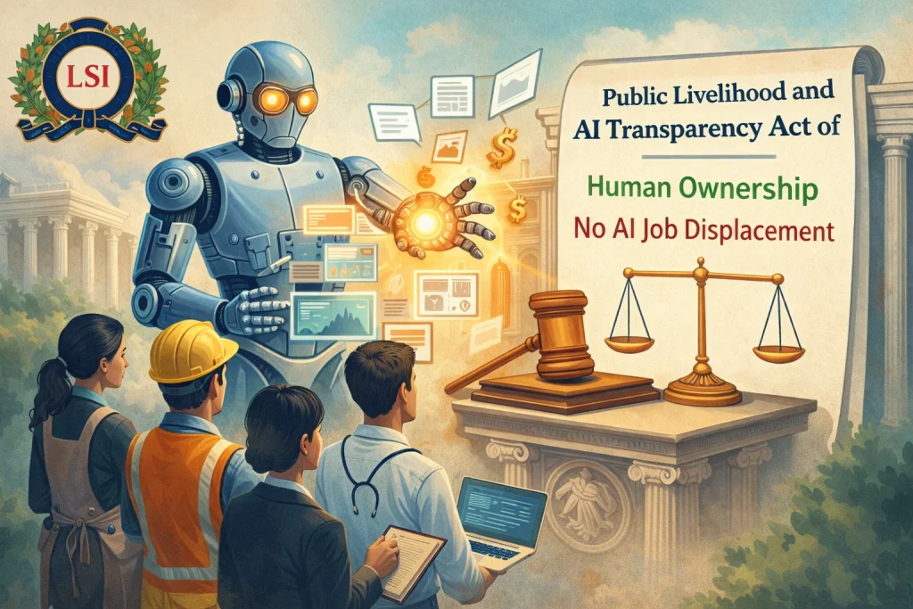 Public Livelihood Protection And AI Transparency Act Public Livelihood Protection And AI Transparency Act