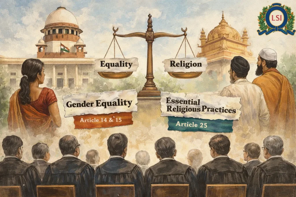 Sabarimala 9-Judge Bench Case: Equality vs Religious Freedom in the Indian Constitution Sabarimala 9-Judge Bench Case: Equality vs Religious Freedom in the Indian Constitution