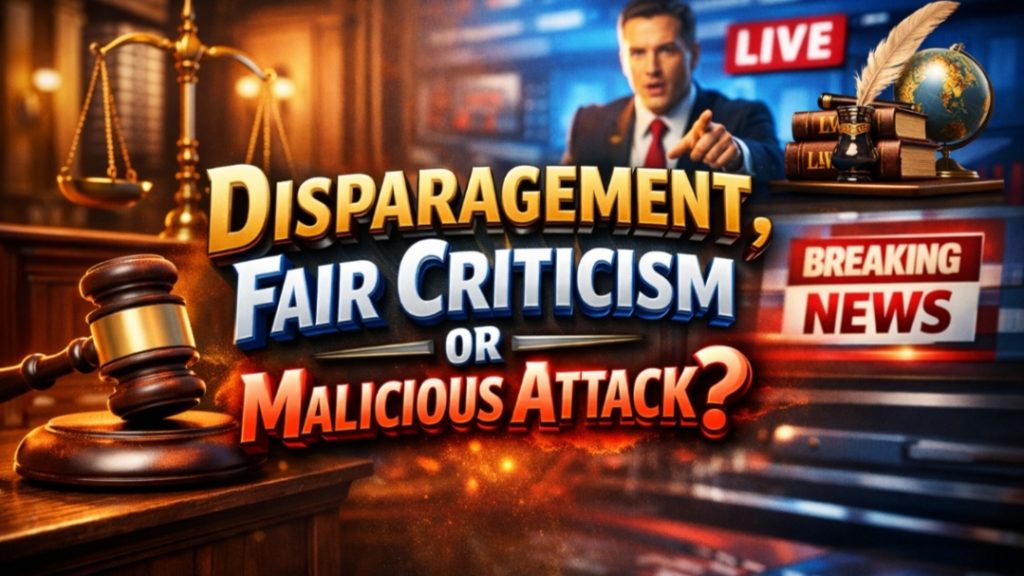Delhi High Court Balances Free Speech & Defamation in TV Today vs News Laundry Case (2026) Delhi High Court Balances Free Speech & Defamation in TV Today vs News Laundry Case (2026)