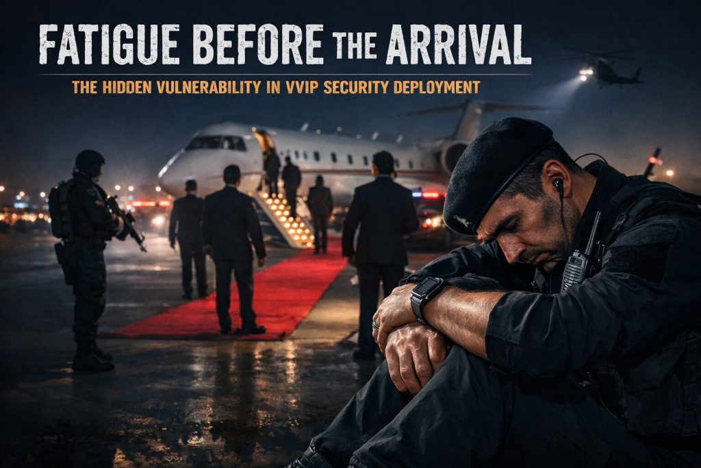 Fatigue Before the Arrival: The Hidden Vulnerability in VVIP Security Deployment